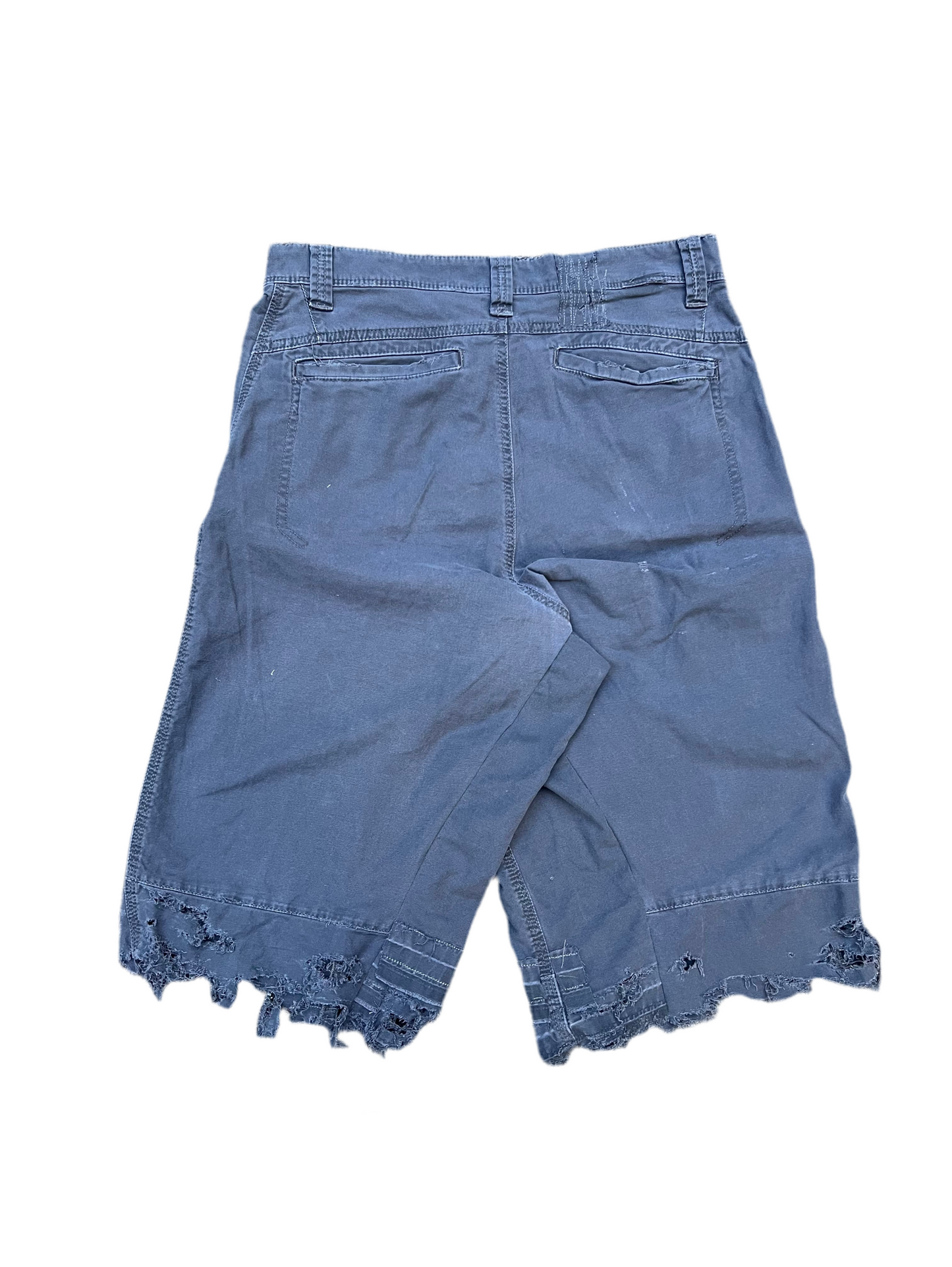 Blue Static Jorts