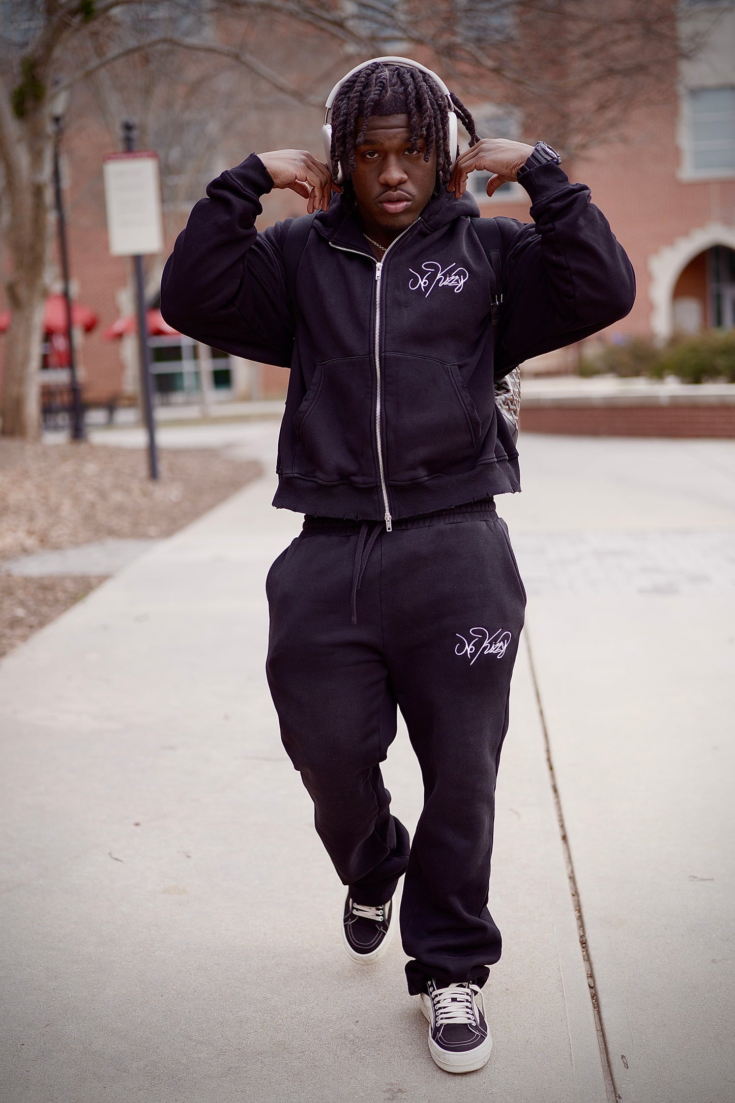 NoKizzy Distressed Sweatsuit
