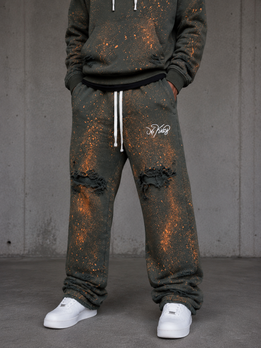 NoKizzy Distressed SweatPants