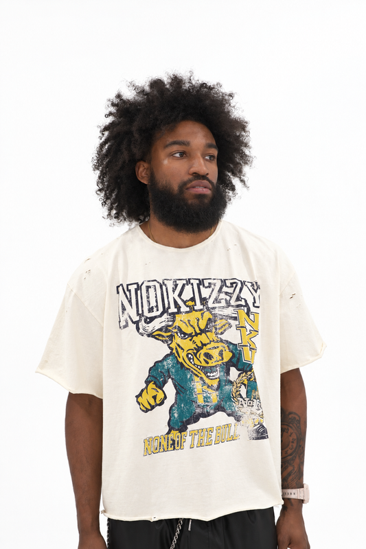UNIVERSITY TEE - CREAM