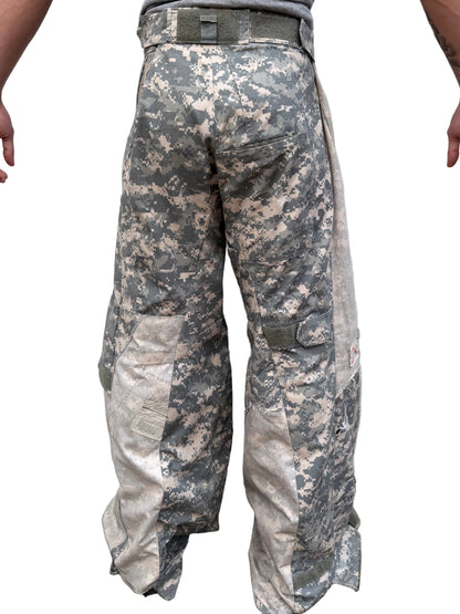 Oversized Pixel Camo Pants