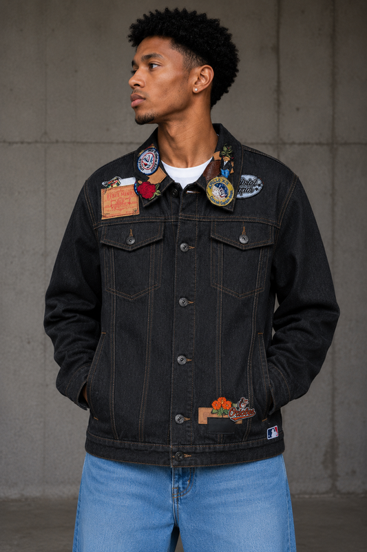 Archive Patchwork Denim Jacket