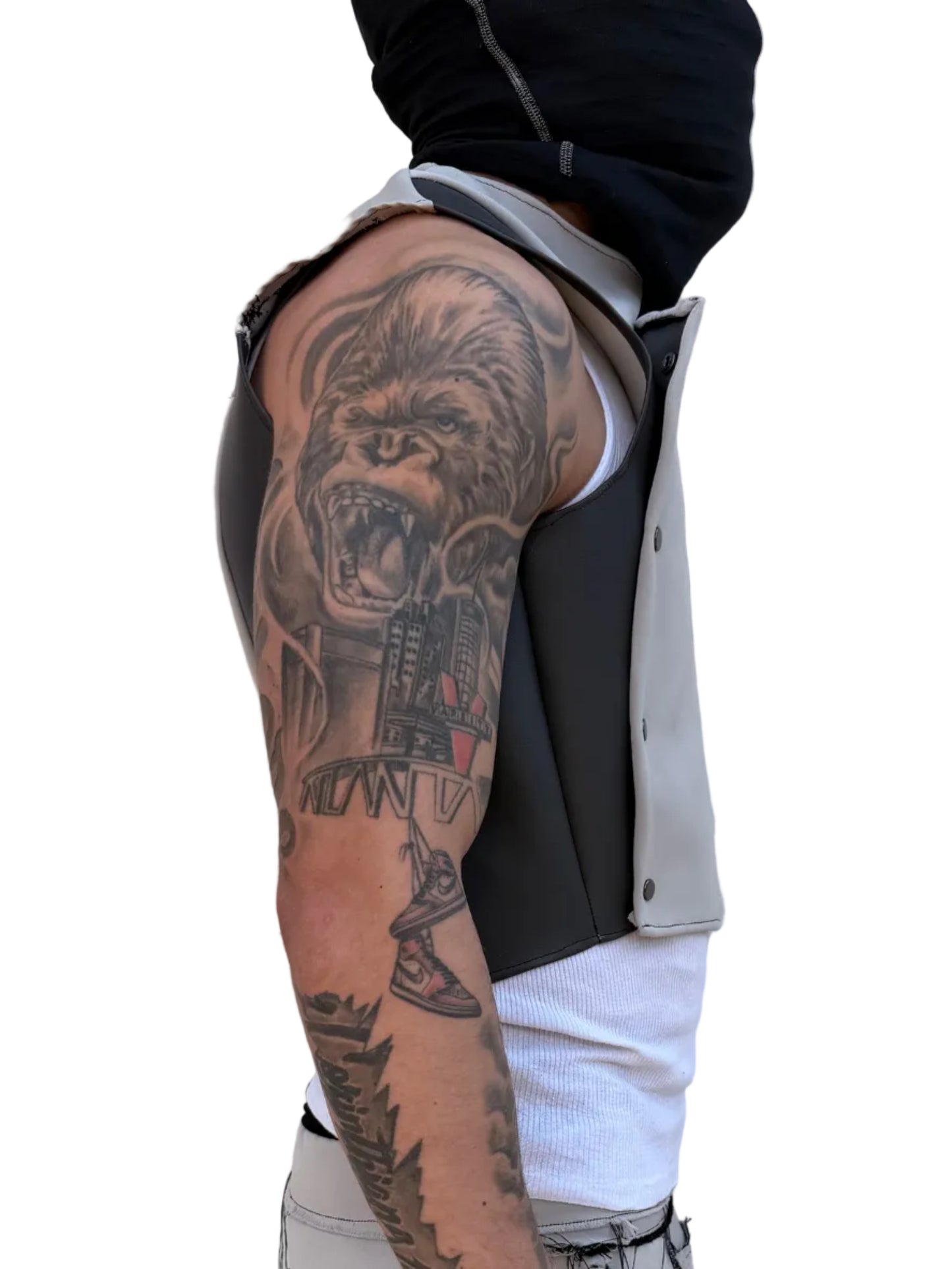 Leather Structured Vest