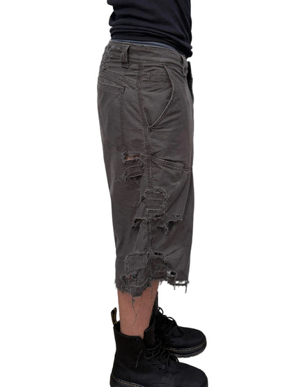 Smoke PatchWork Jorts