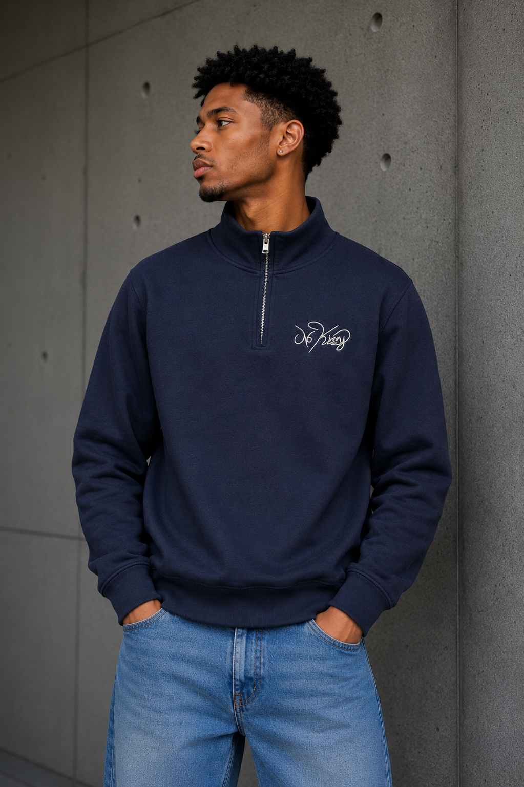 NoKizzy Quarter Zip