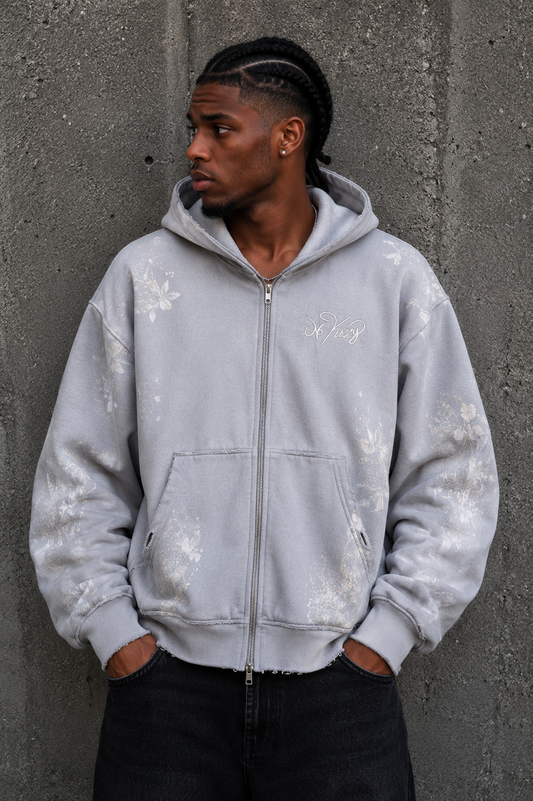 NoKizzy “Ash Flower” Hoodie