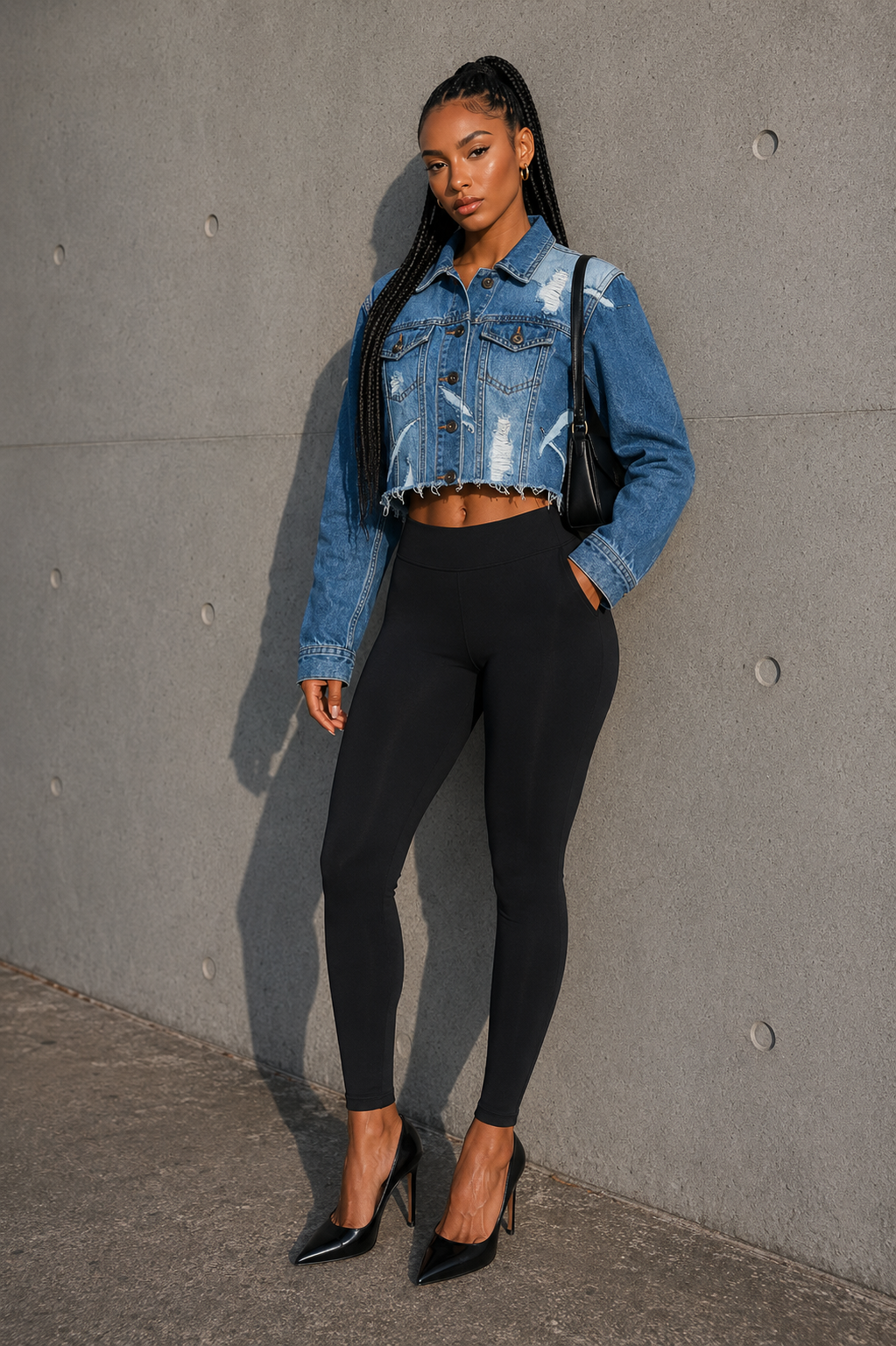 Blue Flame Denim Jacket