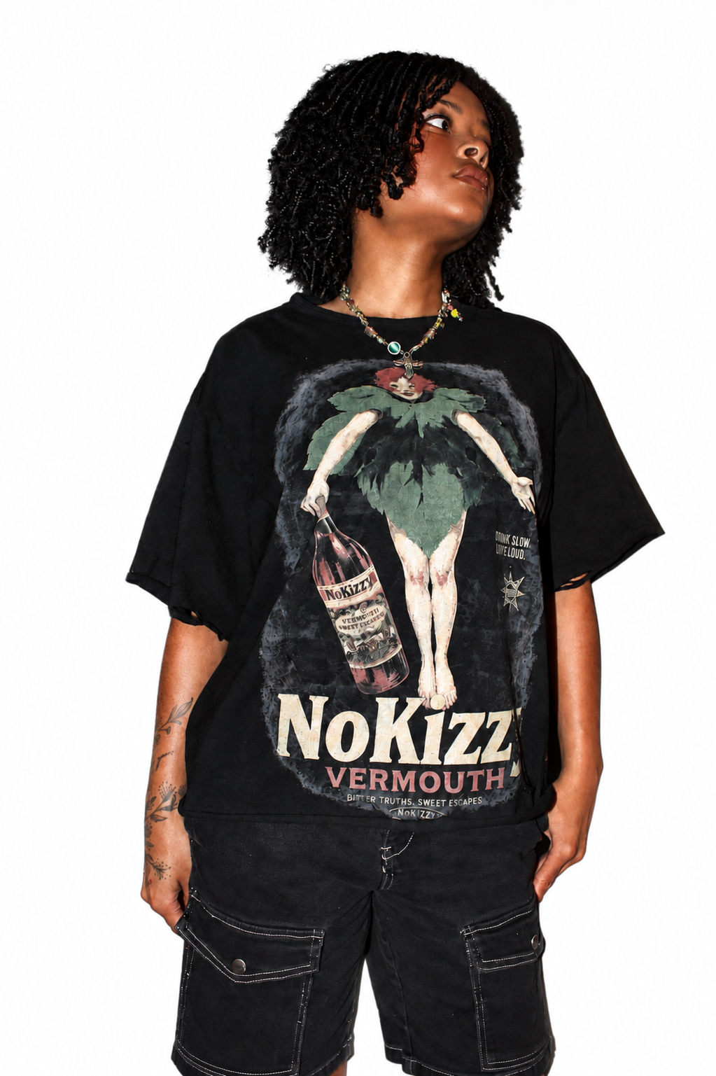 VERMOUTH TEE - BLACK