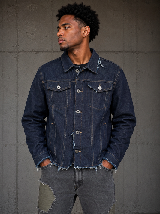 Midnight Indigo Denim Jacket