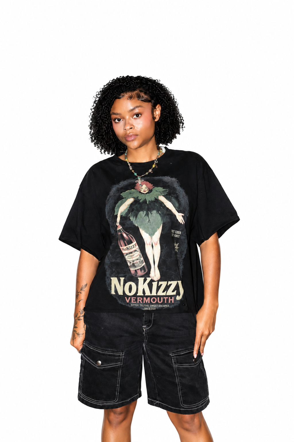 VERMOUTH TEE - BLACK