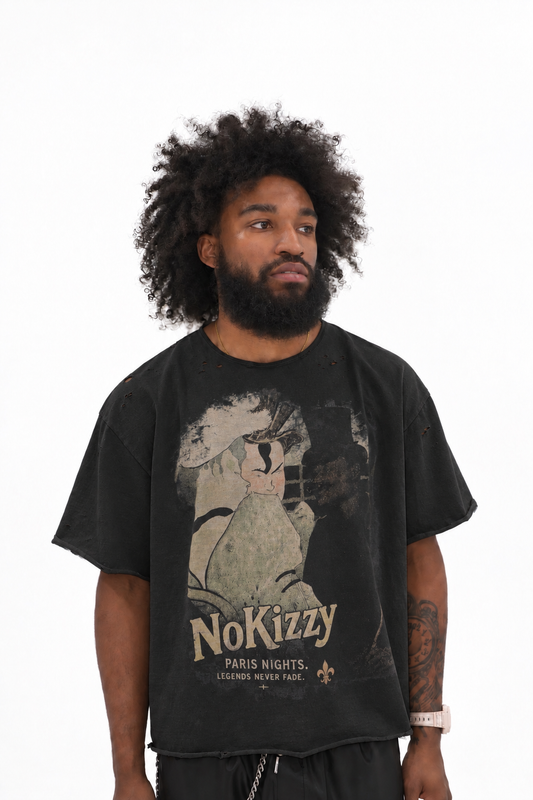 PARIS NIGHTS TEE - BLACK