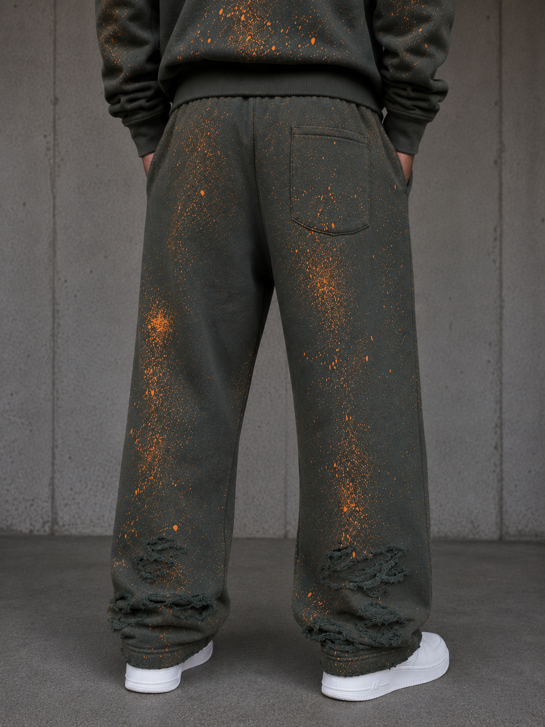 NoKizzy Distressed SweatPants