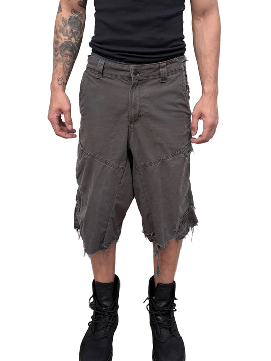 Smoke PatchWork Jorts