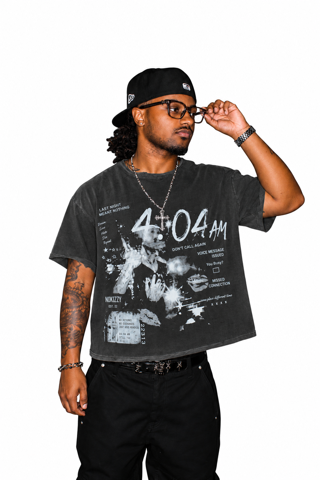 4:04 TEE - SHADOW GREY