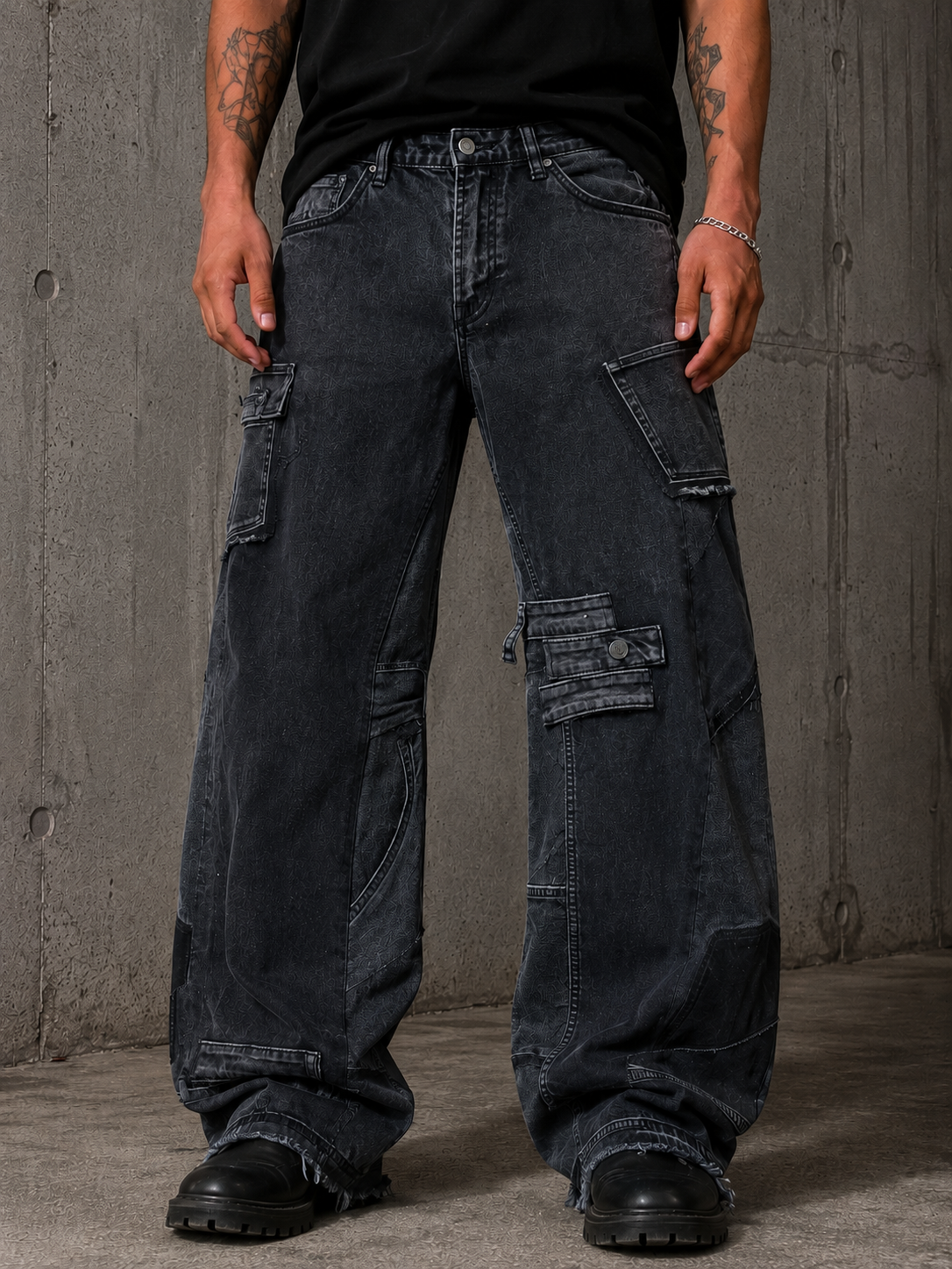 NoKizzy “Asphalt Cargo” Denim