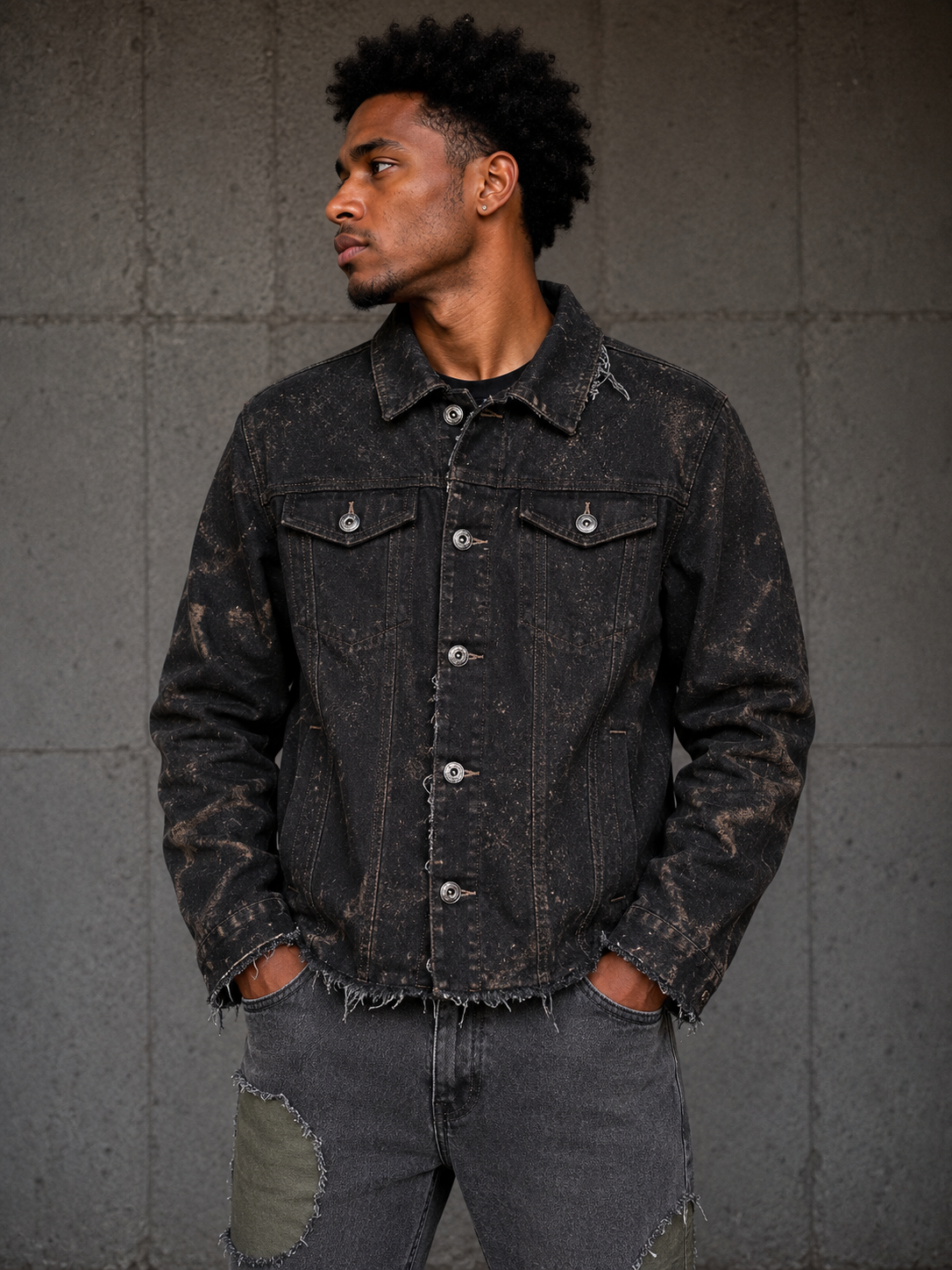 Ember Fade Denim Jacket