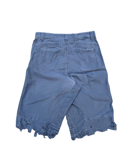 Blue Static Jorts