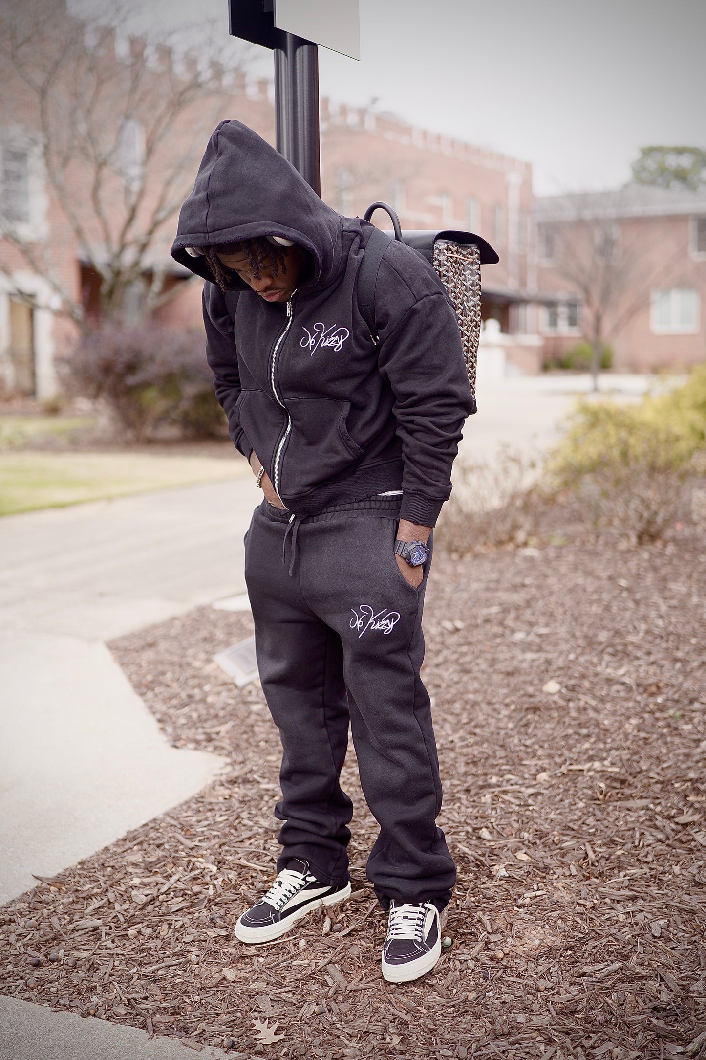 NoKizzy Distressed Sweatsuit