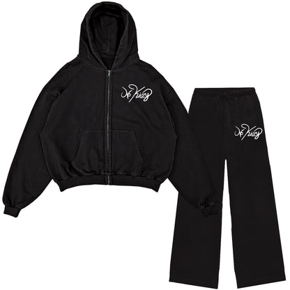 NoKizzy Distressed Sweatsuit